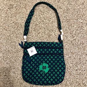 Vera Bradley-Notre Dame Triple Zip Hipster